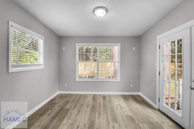 905 Greenbriar Rd, Hinesville, GA 31313 - spare room featuring plenty of natural light, light wood-style flooring, and baseboards
