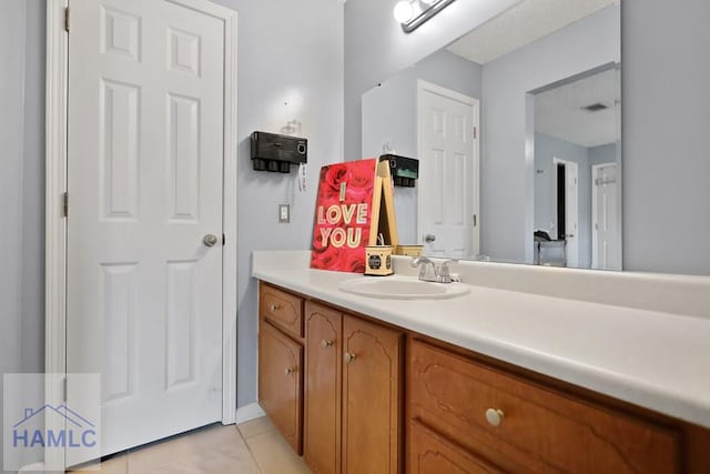 926 Poppleton Dr, Hinesville, GA 31313 - bathroom featuring vanity and tile patterned floors
