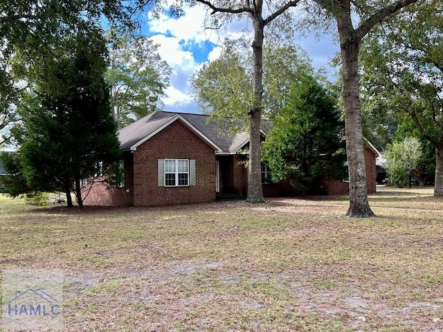 view of ranch-style house