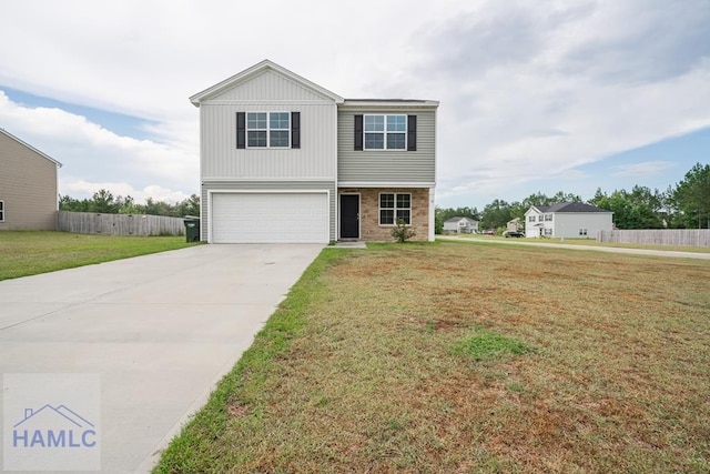 55 Enclave Way NE, Ludowici, GA 31316 - view of front of home featuring driveway and a garage