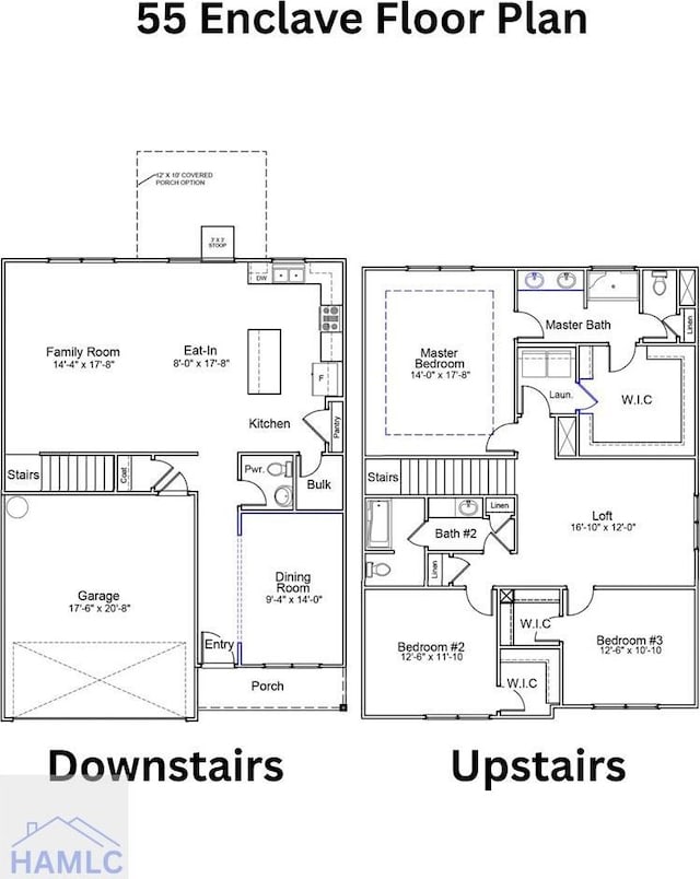 55 Enclave Way NE, Ludowici, GA 31316 - view of home floor plan