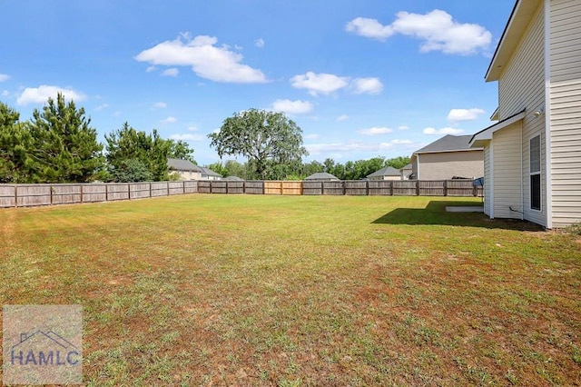 359 Nashview Trl, Allenhurst, GA 31301 - view of yard with a fenced backyard