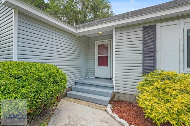 443 Martin Rd, Midway, GA 31320 - entrance to property featuring roof with shingles
