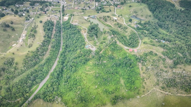 view of aerial view