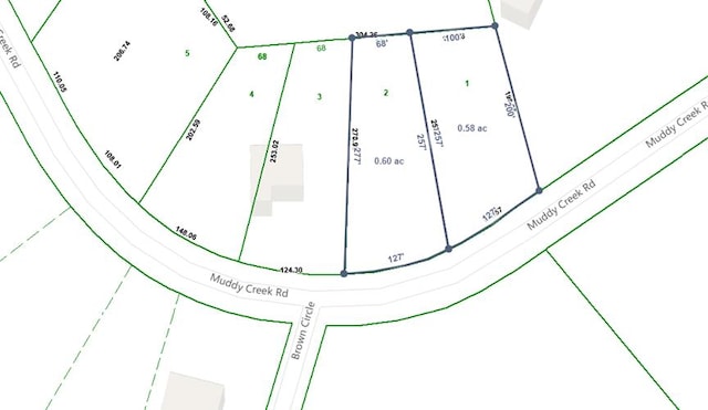 1876 Muddy Creek Rd, Blountville TN, 37617 land for sale