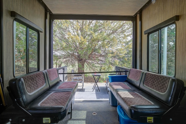 sunroom / solarium with a wealth of natural light