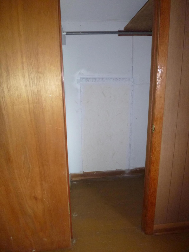 view of closet