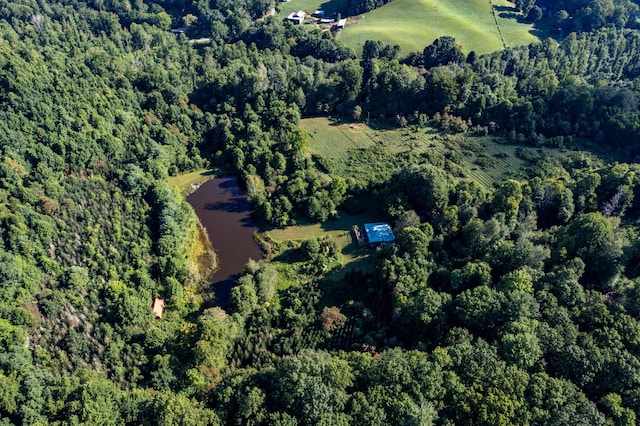 view of aerial view