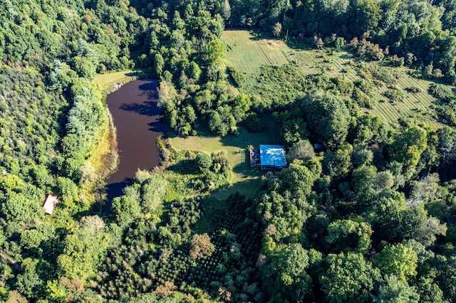 view of aerial view