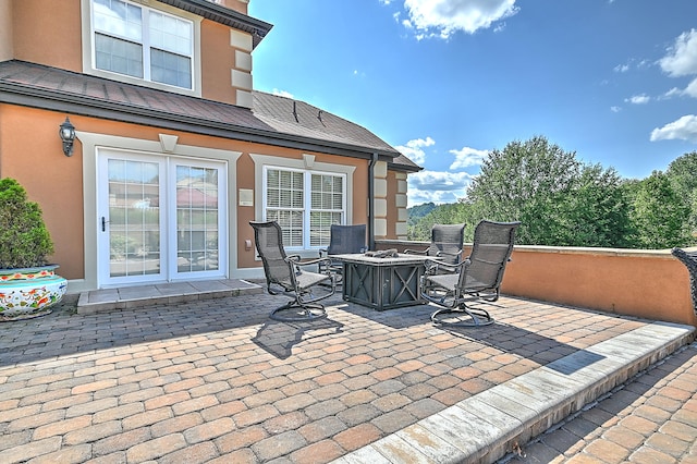 view of patio