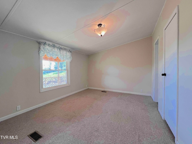 unfurnished bedroom with carpet