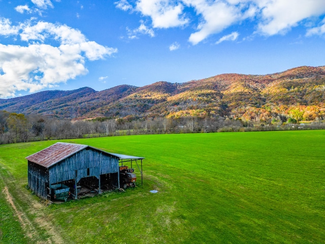 view of mountain view