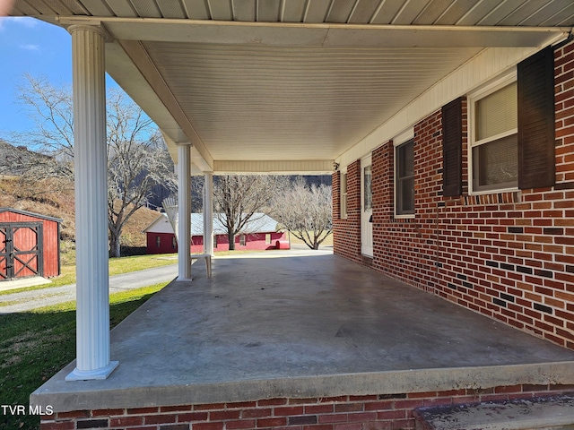 view of patio