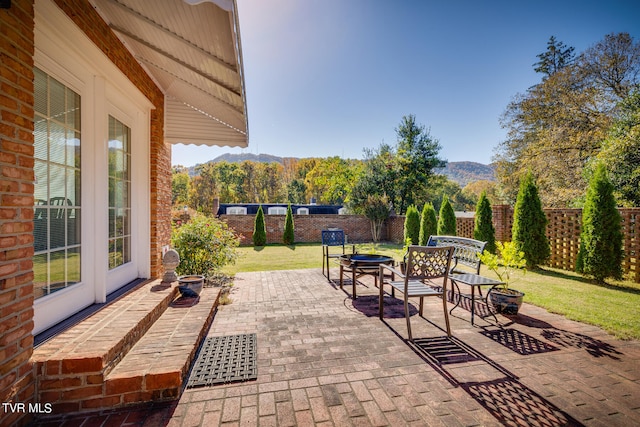 view of patio