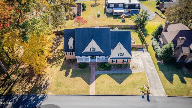 view of birds eye view of property