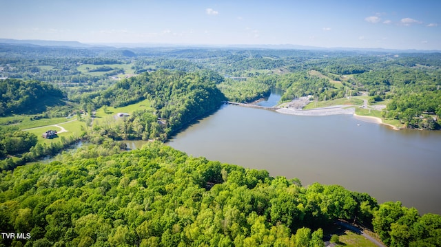 117 Lakeside Dr, Gray, TN 37615 - drone / aerial view featuring a water view