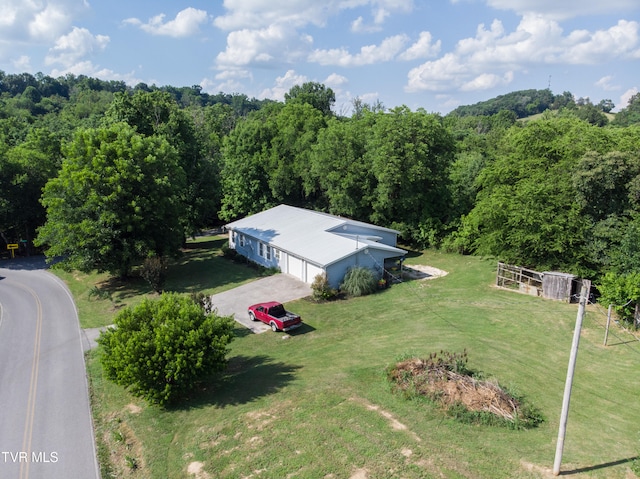 view of drone / aerial view