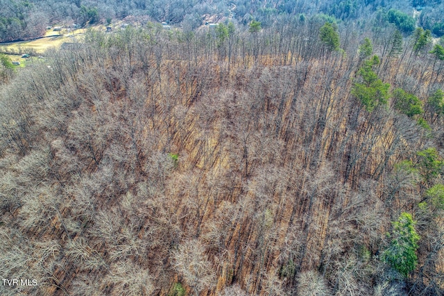 view of aerial view