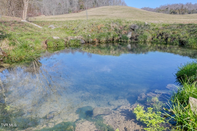 view of water view