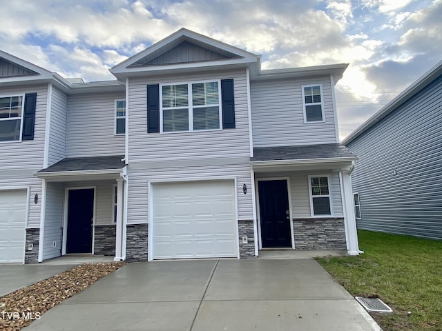 110 Raceday Center Dr Unit B-4, Bristol, TN 37620 - view of front of property featuring a garage