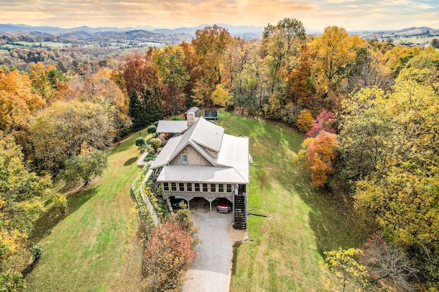 570 Stephen Brooks Rd, Greeneville, TN 37743 - view of subject property featuring a heavily wooded area
