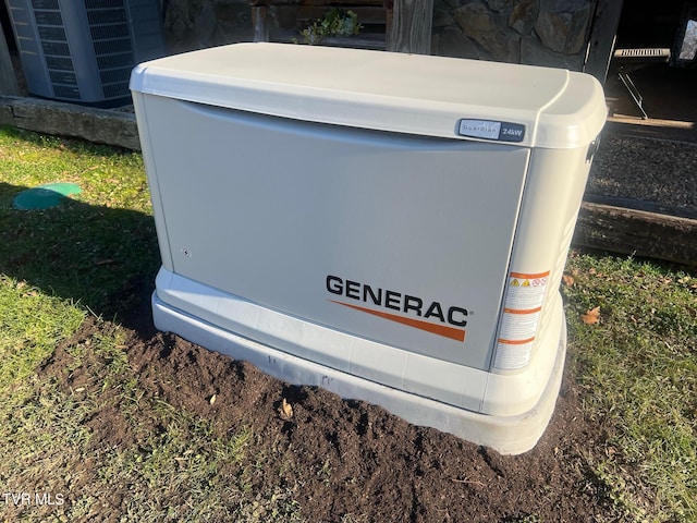 570 Stephen Brooks Rd, Greeneville, TN 37743 - exterior view of a power unit and central air condition unit