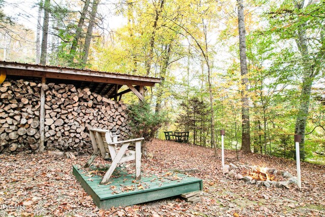 570 Stephen Brooks Rd, Greeneville, TN 37743 - view of yard with a forest view