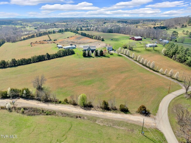 545 Mcmillian Rd, Midway, TN 37809 - bird's eye view featuring a rural view