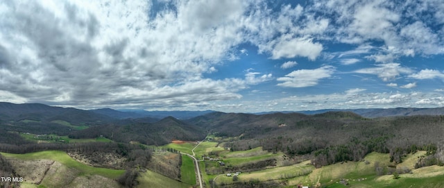 view of mountain view