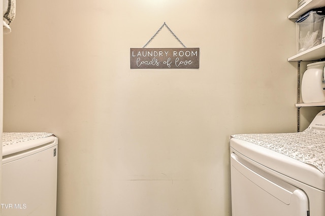 110 Eagle View Private Dr Unit 110, Blountville, TN 37617 - laundry room featuring washer and clothes dryer