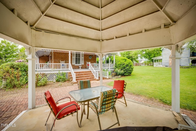 view of patio / terrace