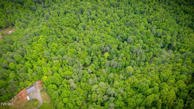 view of aerial view