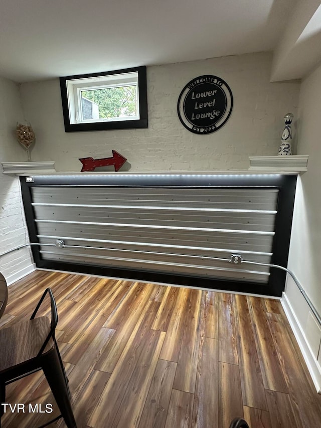 room details featuring hardwood / wood-style floors