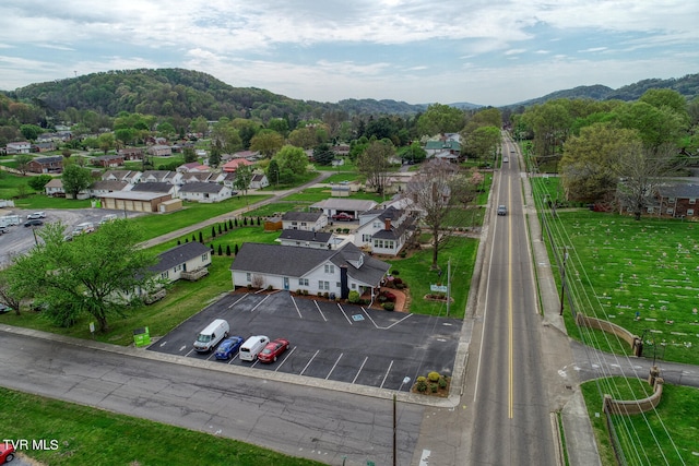 view of aerial view