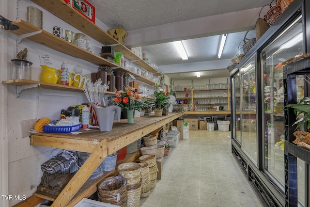 view of storage room