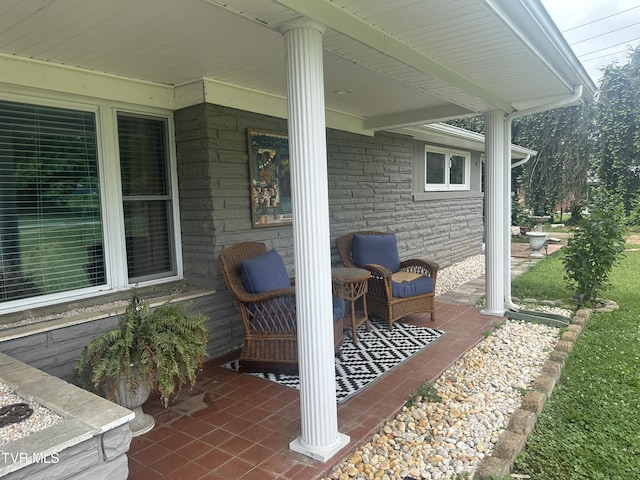 view of patio