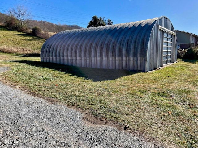 view of shed / structure