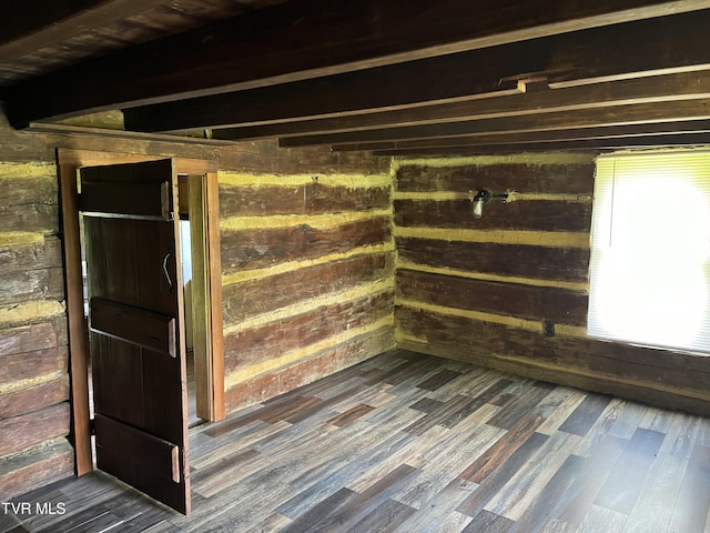 interior details with hardwood / wood-style flooring