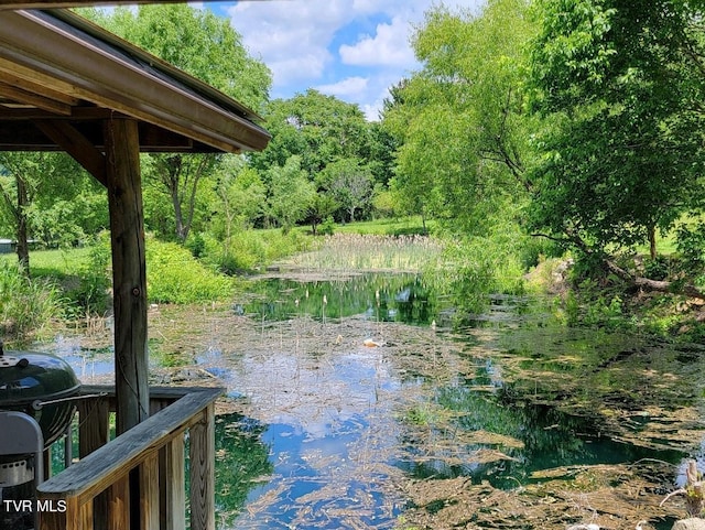 view of water view