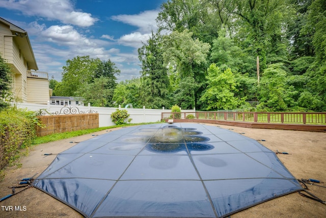 view of pool