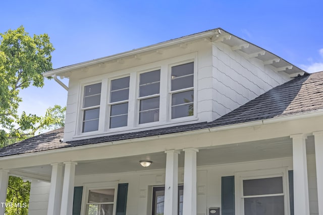 exterior details with ornate columns