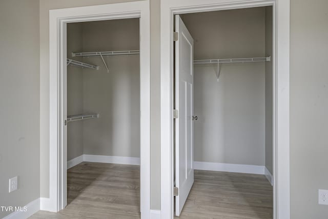 view of closet