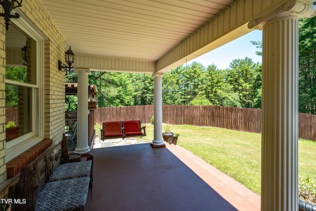 view of patio / terrace