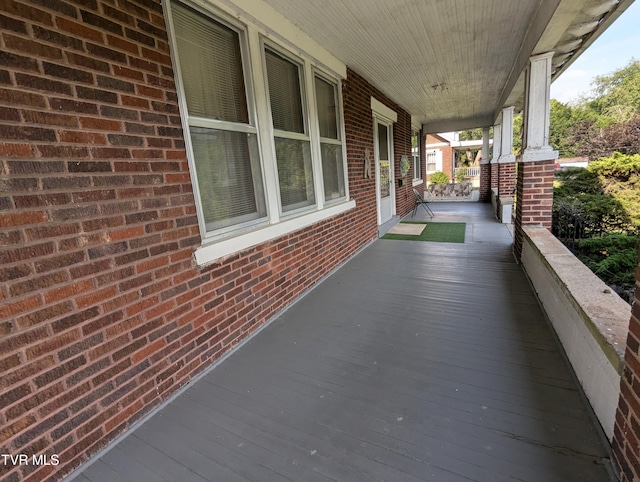 view of patio / terrace featuring a porch