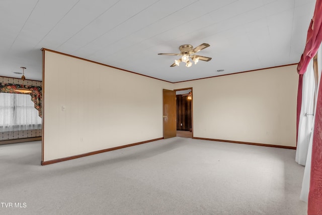 3054 Redbud Hwy, Honaker, VA 24260 - empty room featuring ceiling fan and carpet flooring