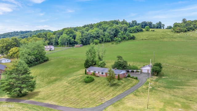 3054 Redbud Hwy, Honaker, VA 24260 - overview of rural landscape