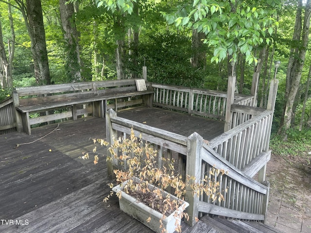 view of deck