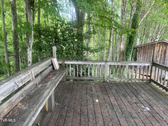 view of deck