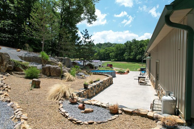 2044 Pigeon Creek Rd, Greeneville, TN 37743 - view of yard featuring an outdoor pool and a patio