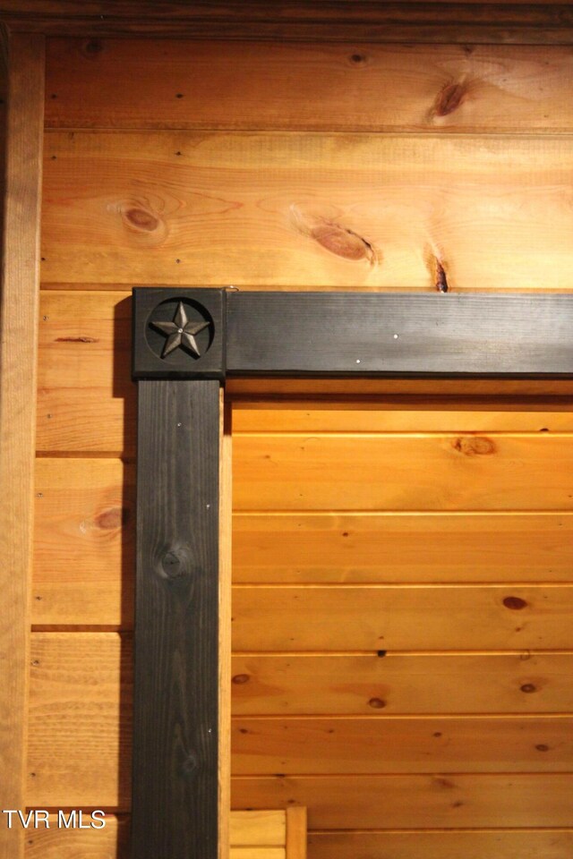 2044 Pigeon Creek Rd, Greeneville, TN 37743 - room details with wooden walls